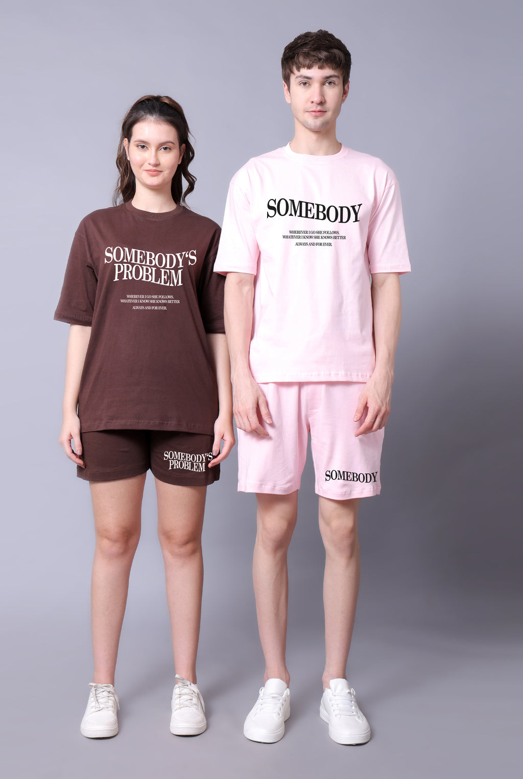 Somebody & Somebody's Problem Couple Co-Ord Sets (Pack of 2)