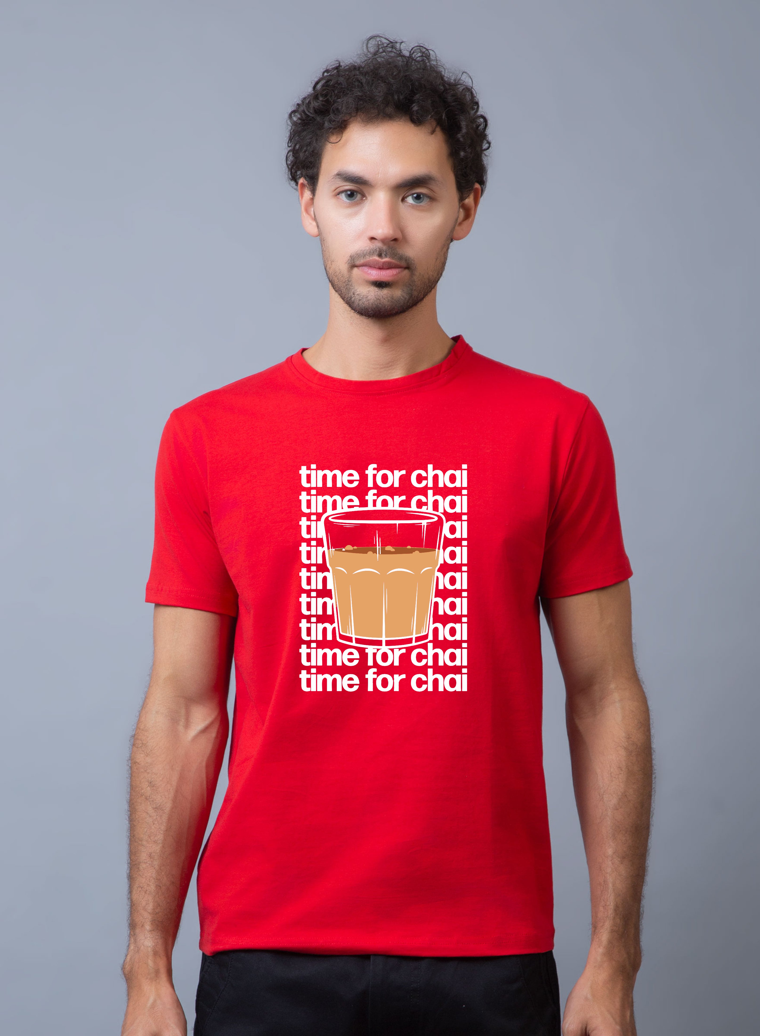 Time For Chai Regular Fit Unisex Tee