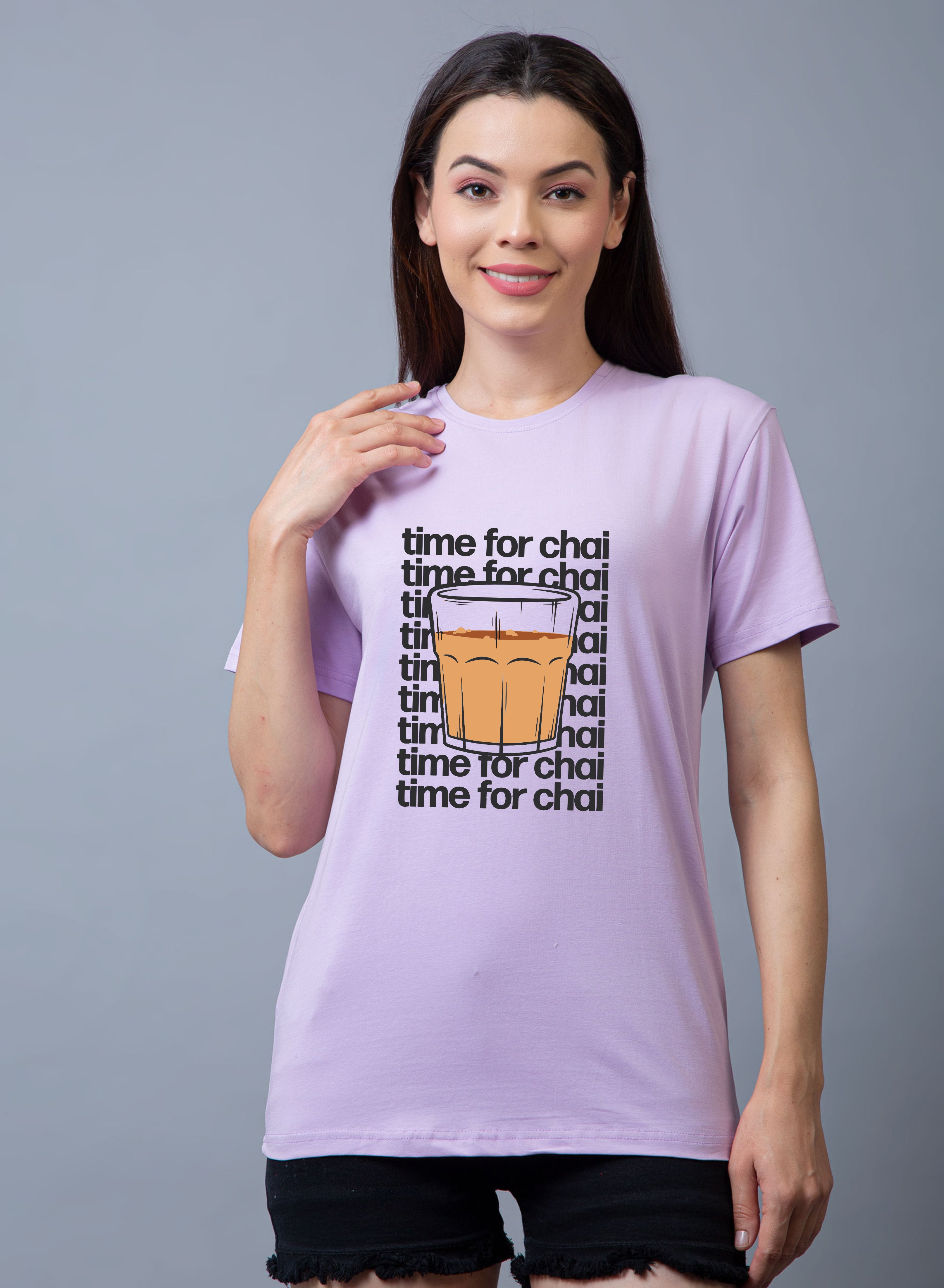 Time For Chai Regular Fit Unisex Tee