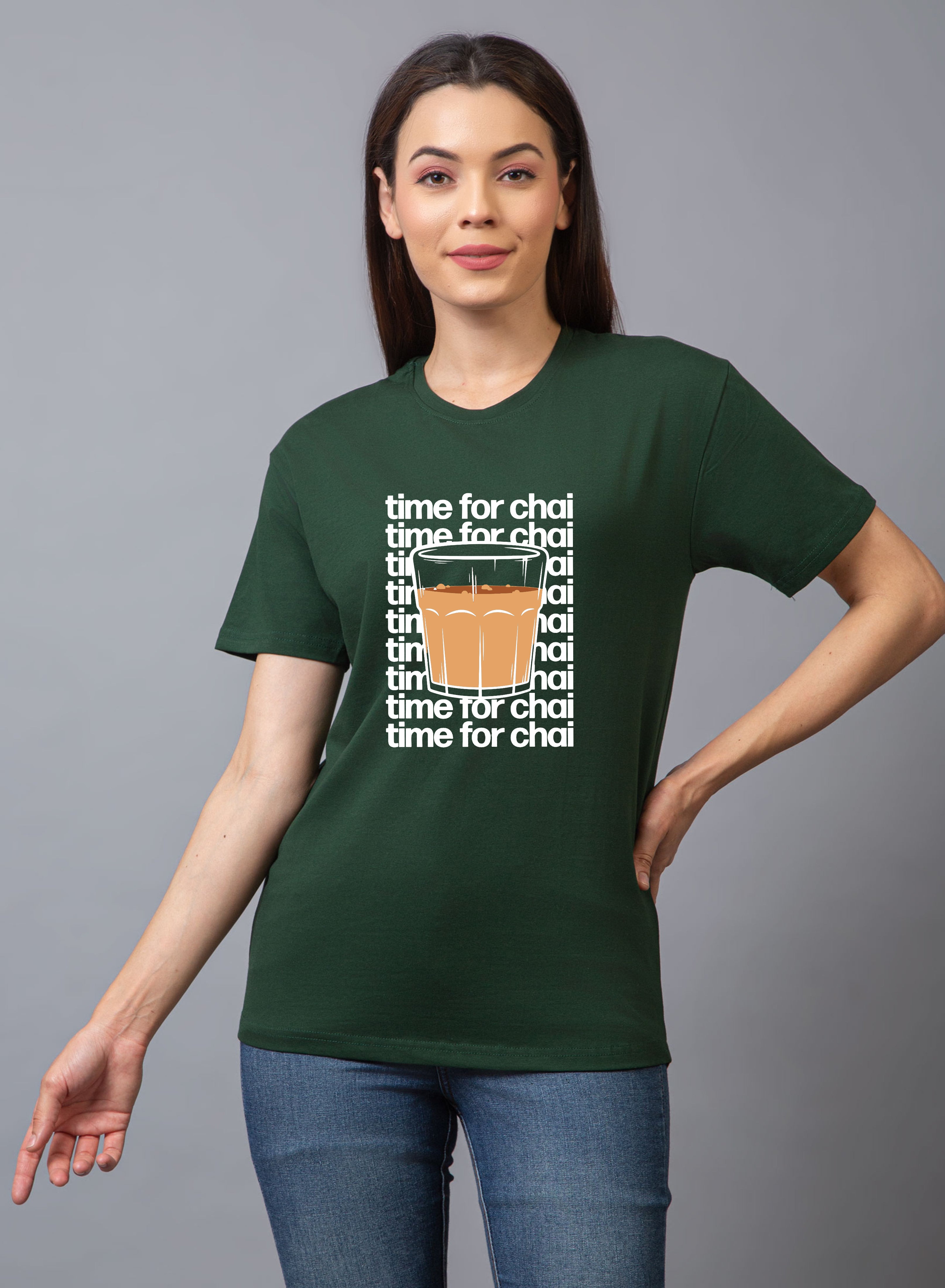 Time For Chai Regular Fit Unisex Tee