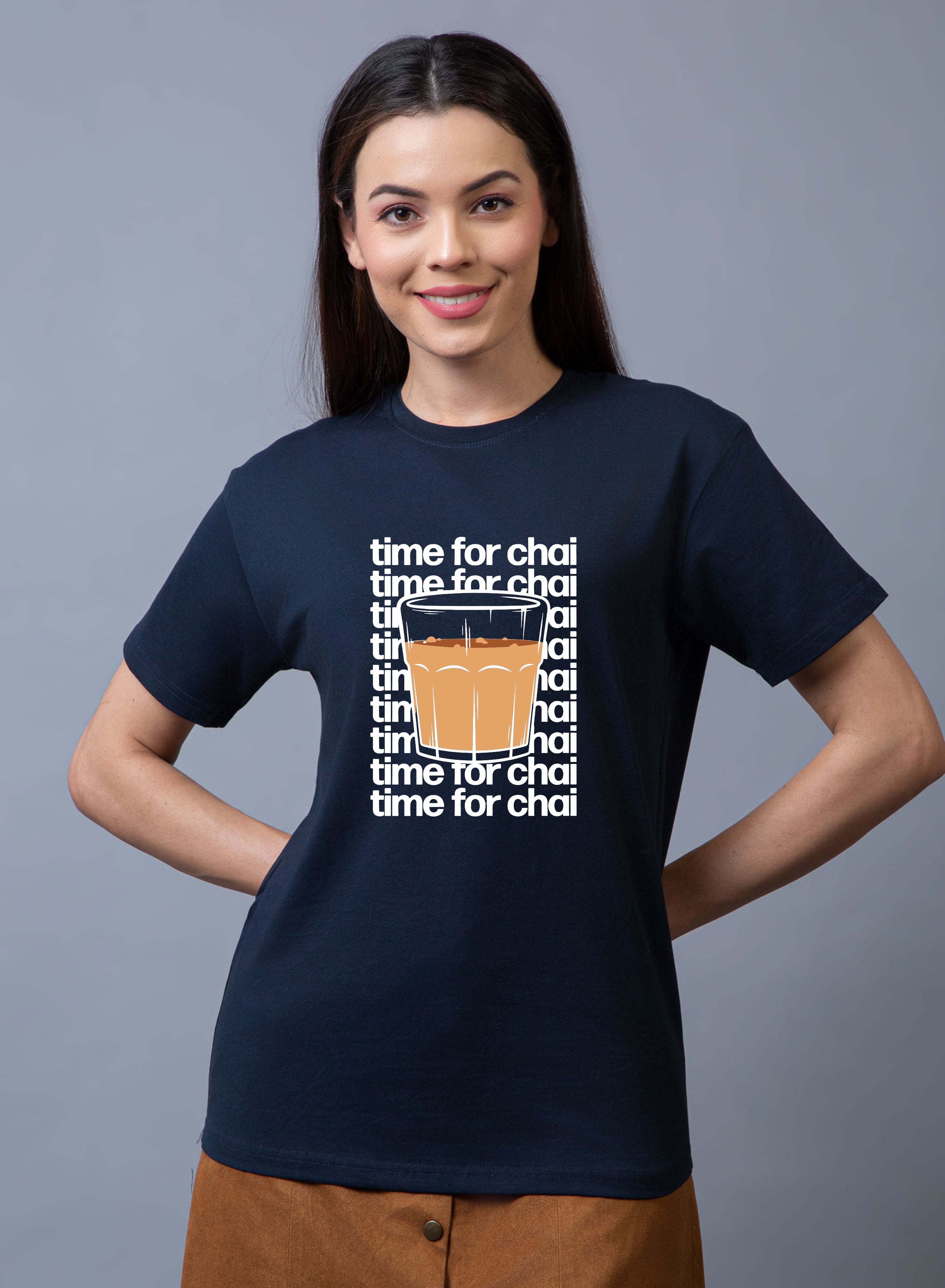 Time For Chai Regular Fit Unisex Tee