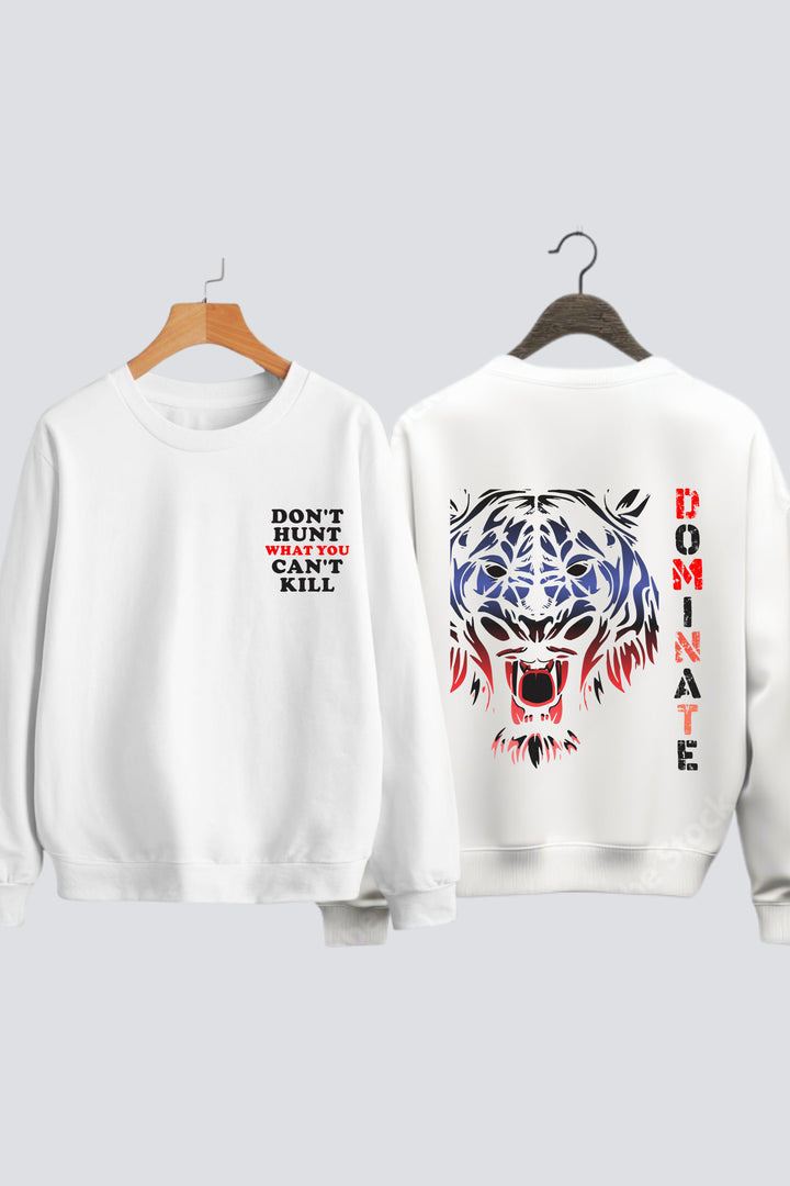 Dominance and Survival Motif Sweatshirt