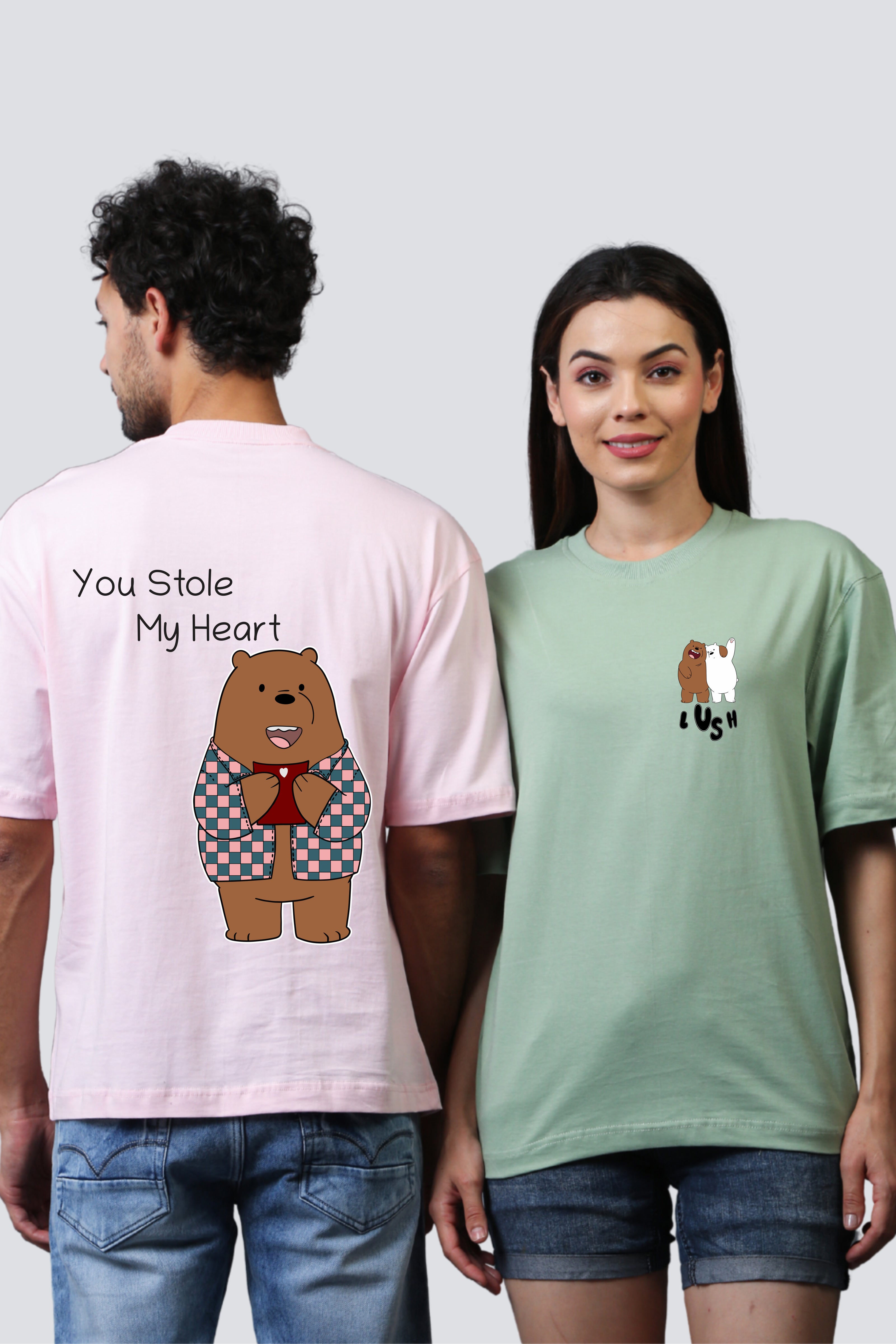 Bare Bears Oversized Tees - Pack of 2
