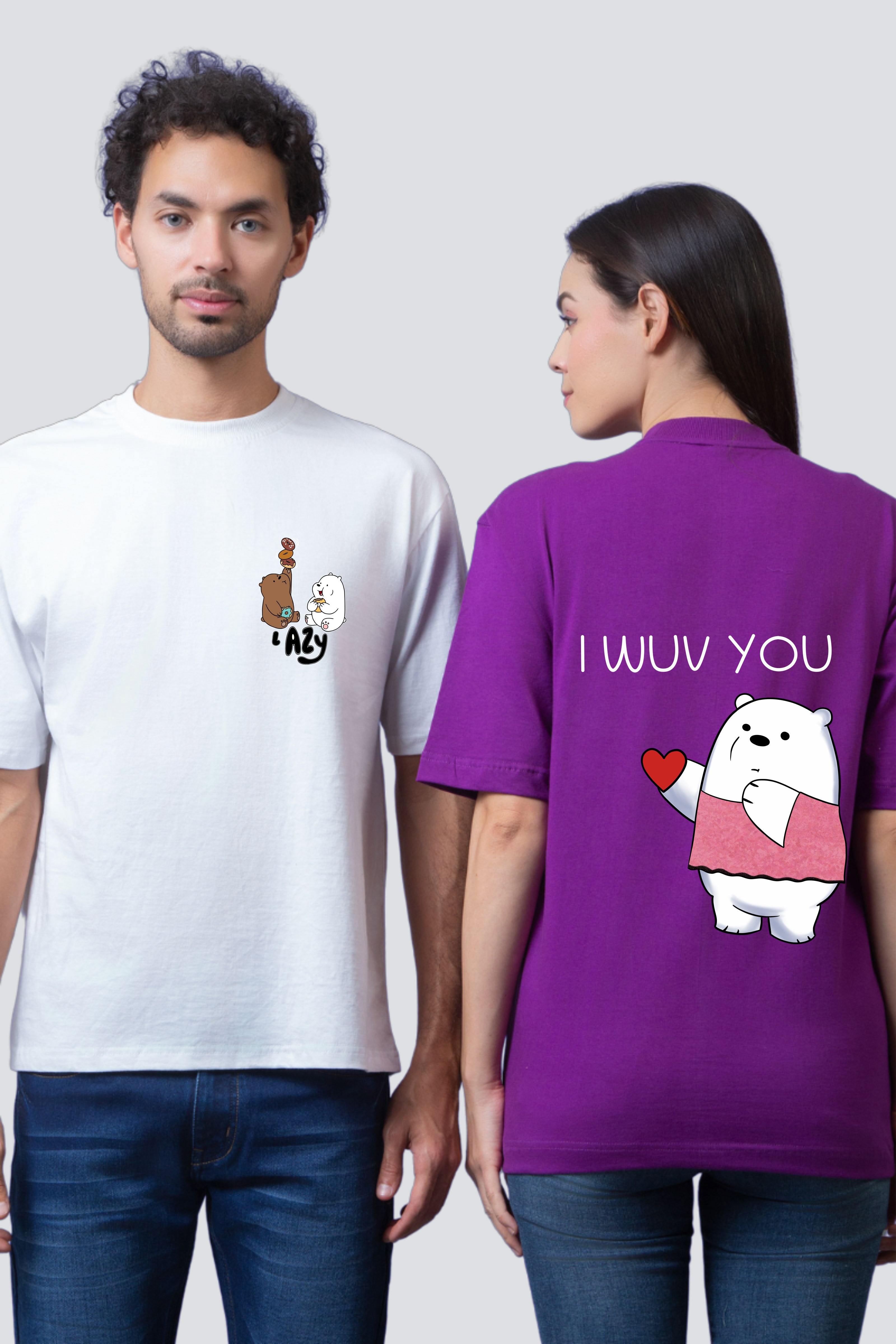 Bare Bears Oversized Tees - Pack of 2