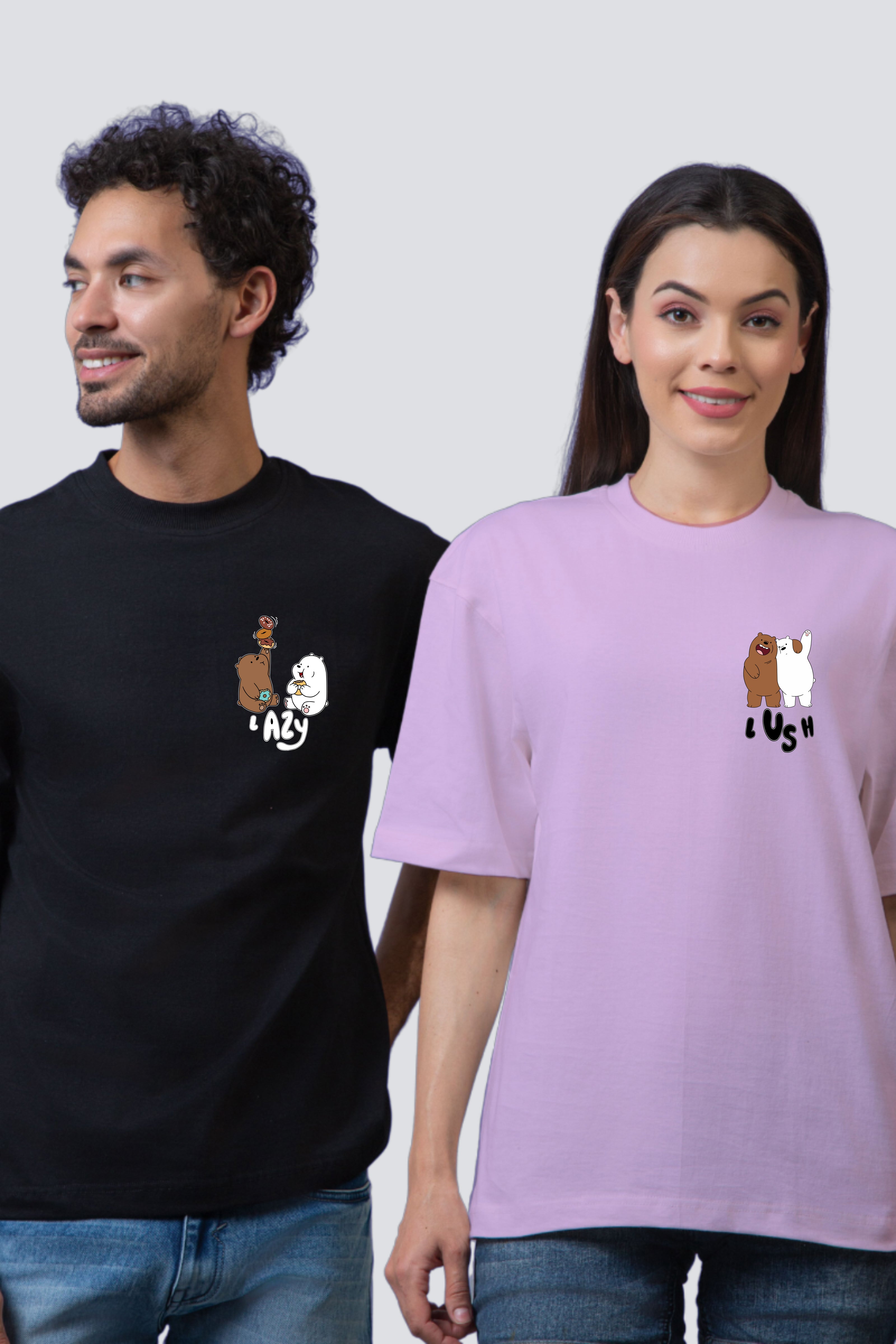 Bare Bears Oversized Tees - Pack of 2