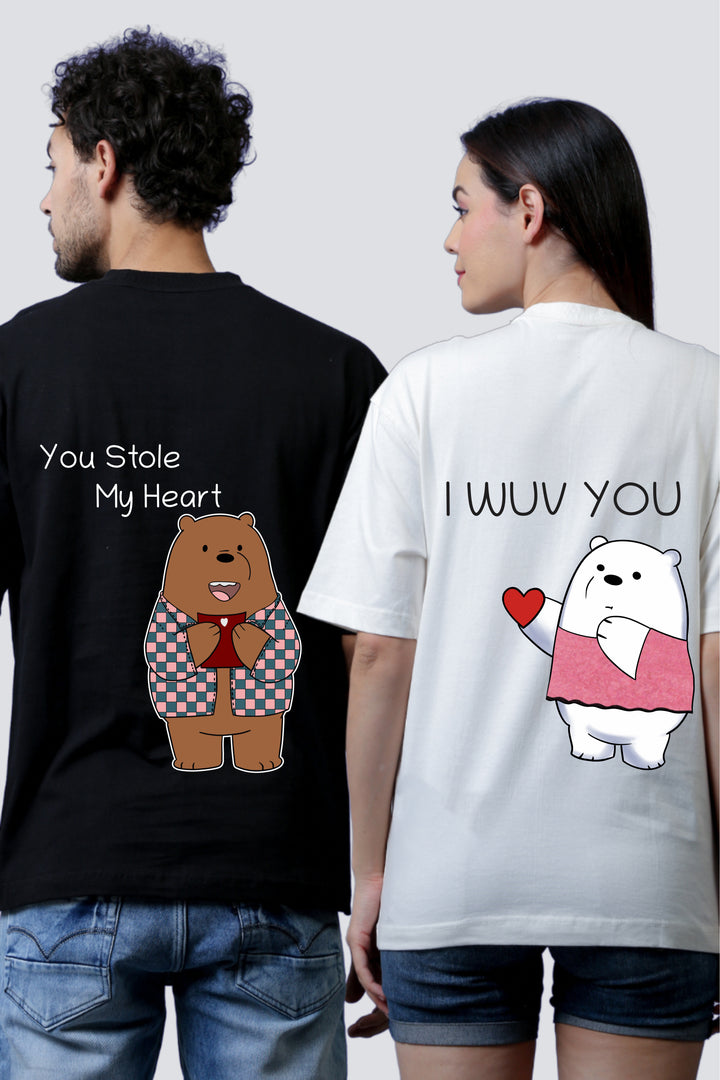 Bare Bears Oversized Tees - Pack of 2