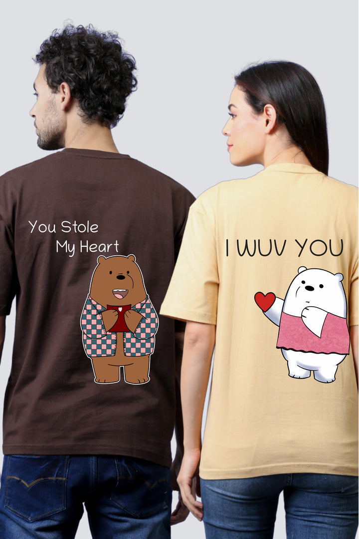 Bare Bears Oversized Tees - Pack of 2