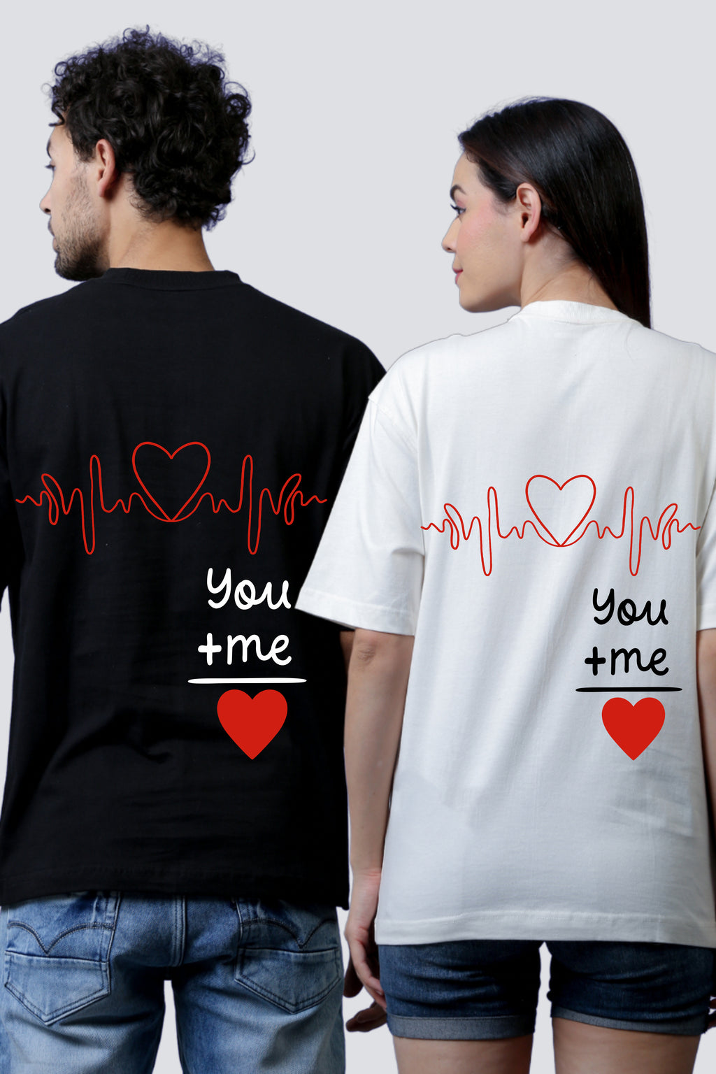 YOU+ ME Oversized Tees - Pack of 2