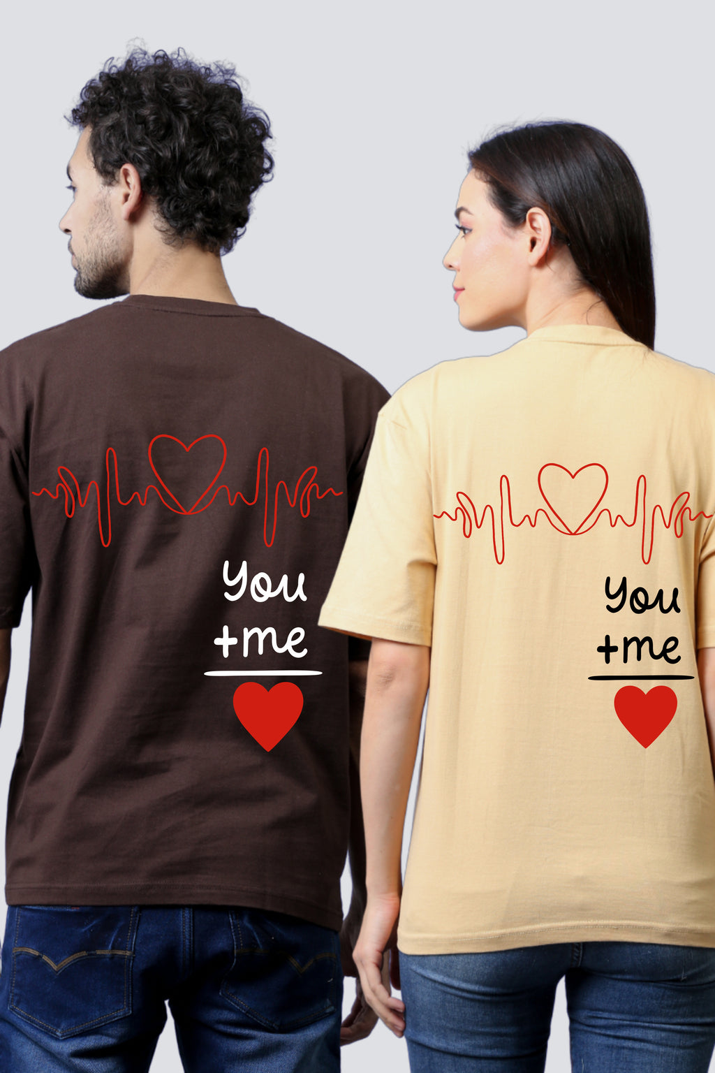 YOU+ ME Oversized Tees - Pack of 2
