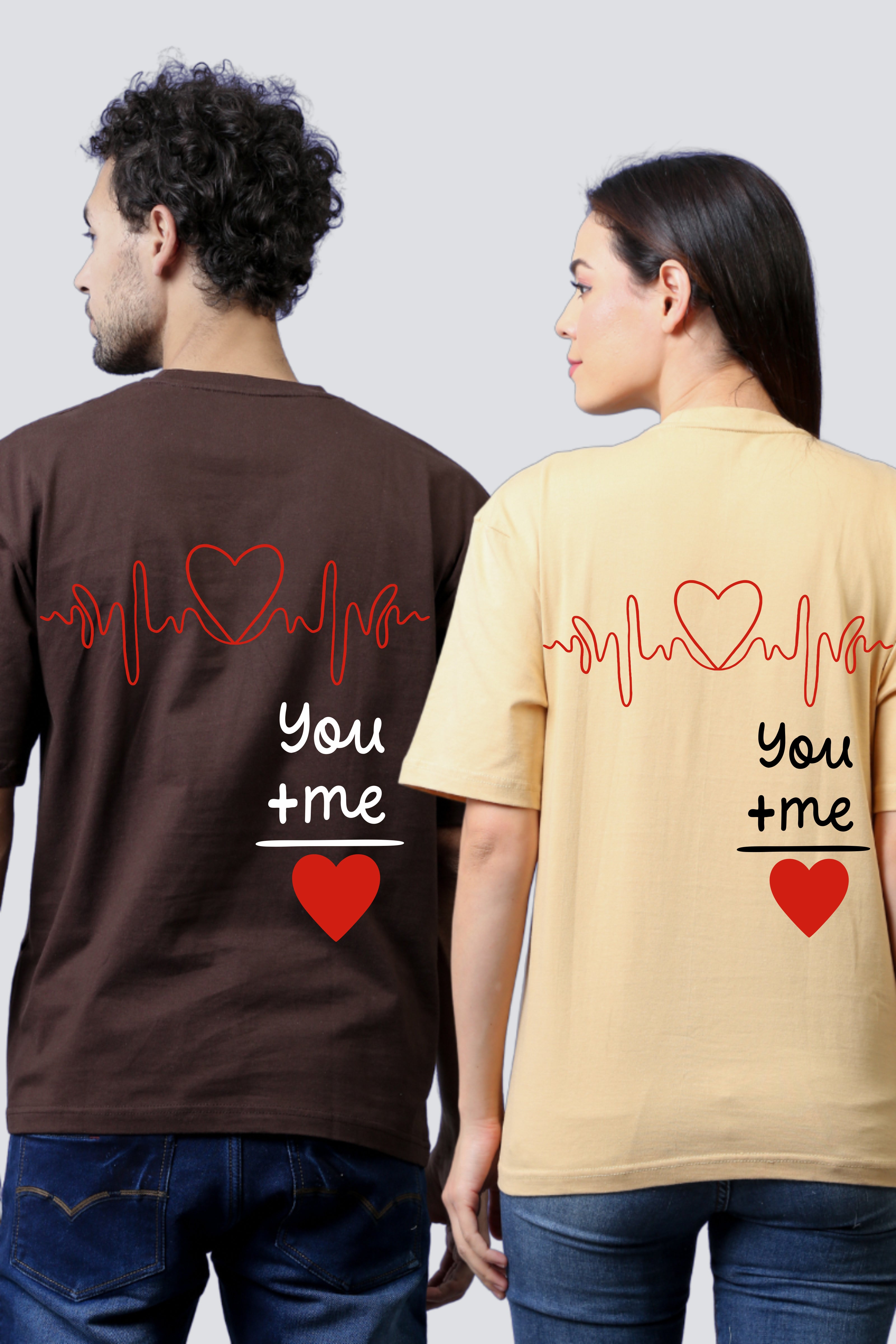YOU+ ME Oversized Tees - Pack of 2