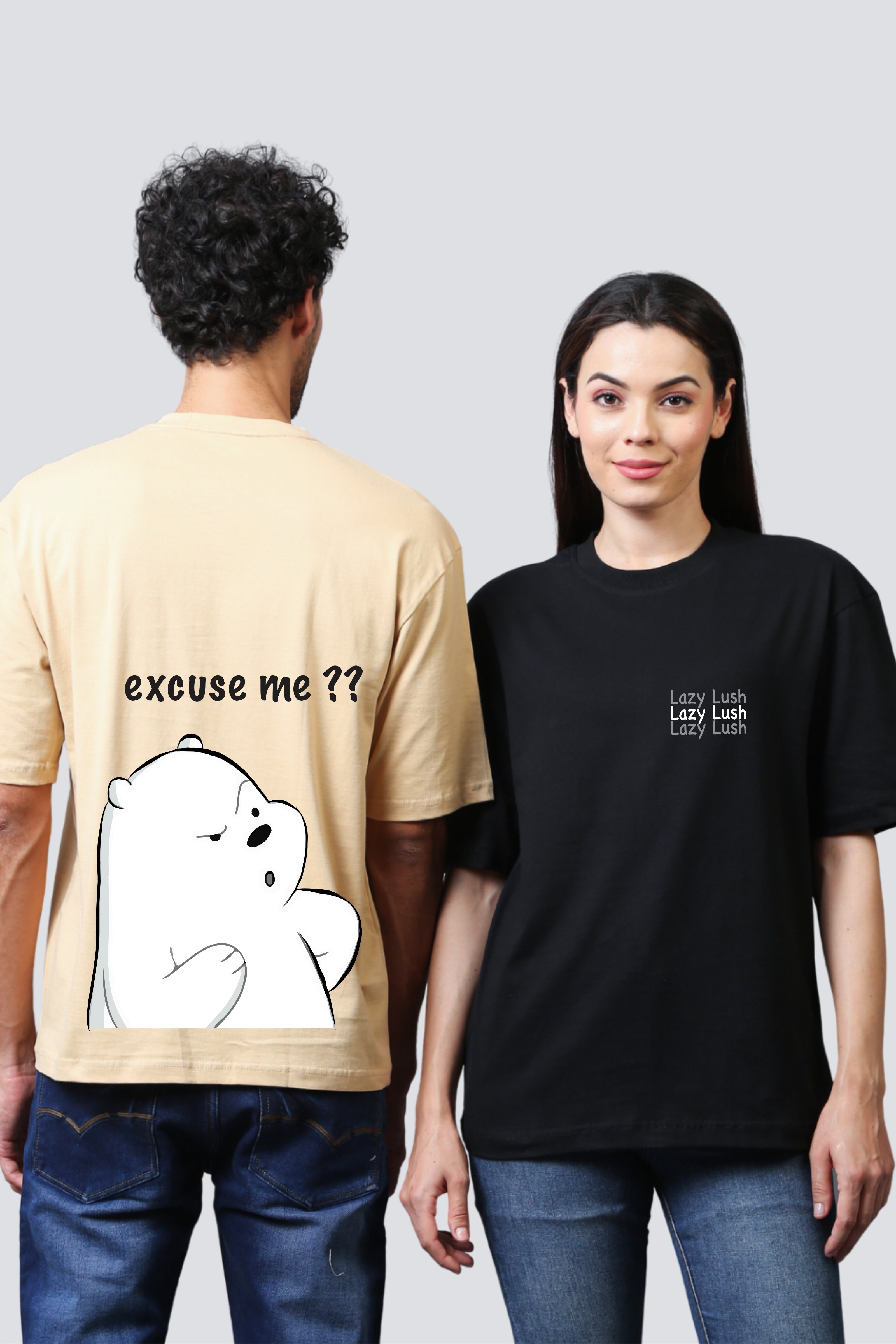 Quirky Query Unisex Oversized Tees - Pack of 2