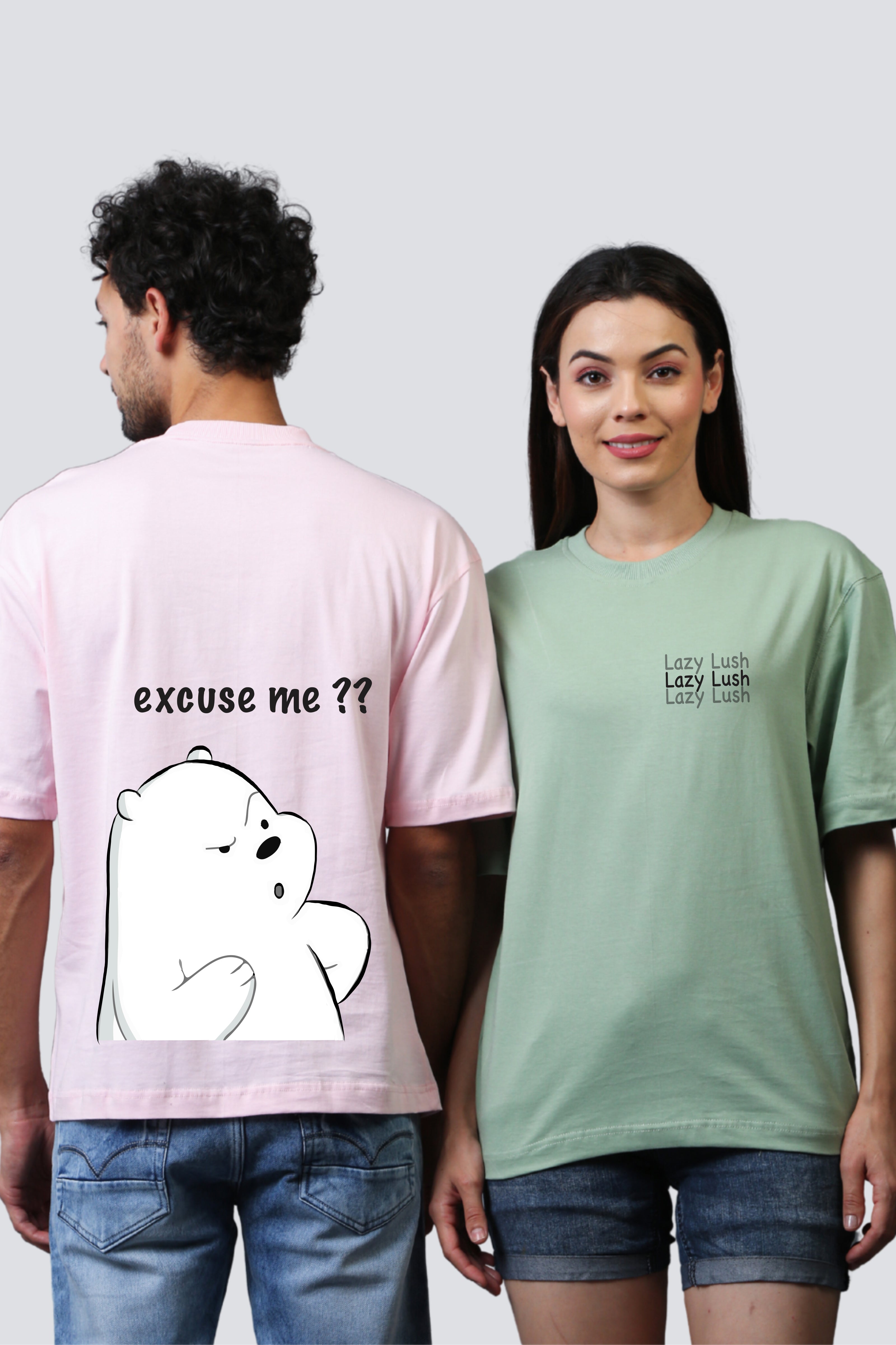 Quirky Query Unisex Oversized Tees - Pack of 2