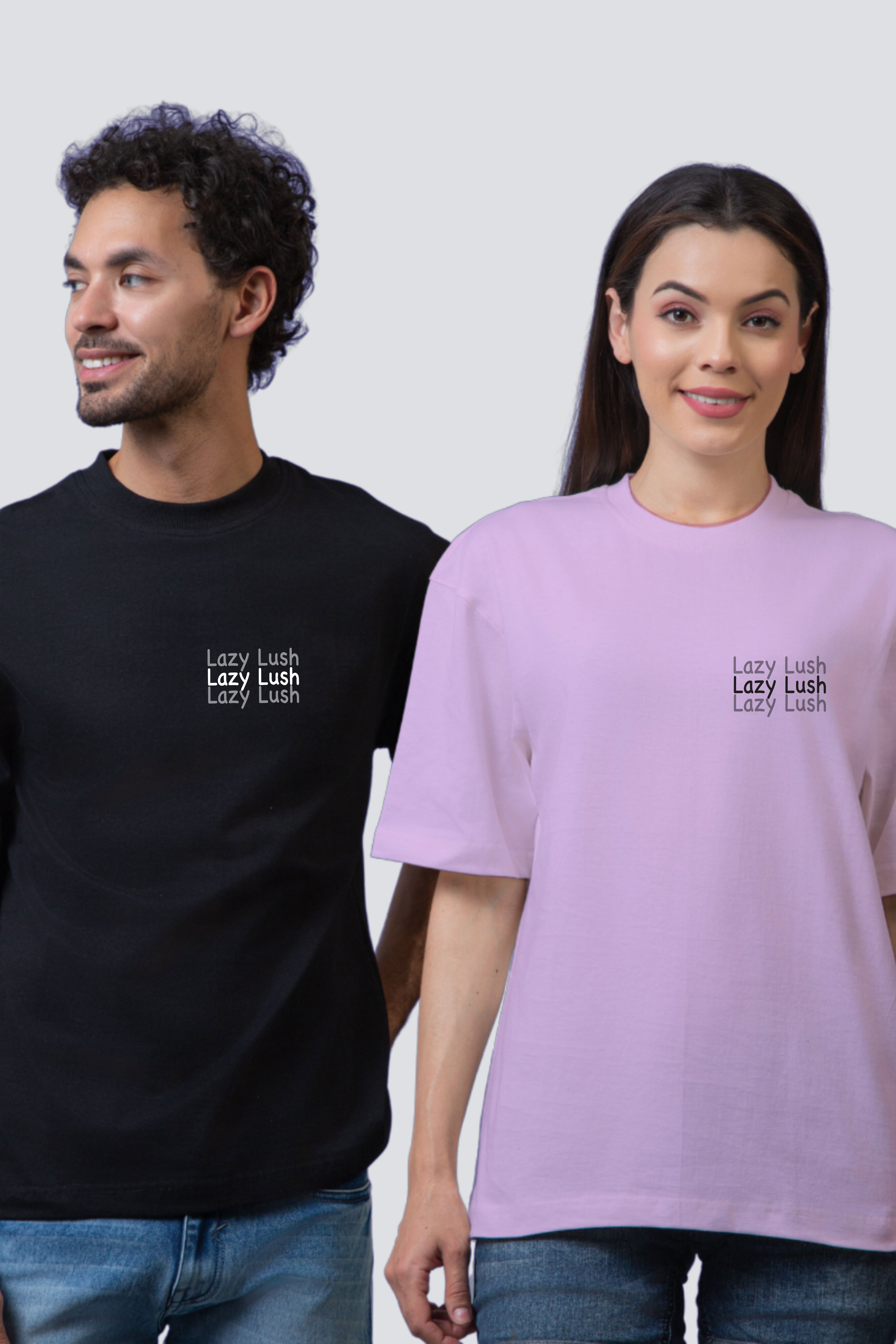 Quirky Query Unisex Oversized Tees - Pack of 2